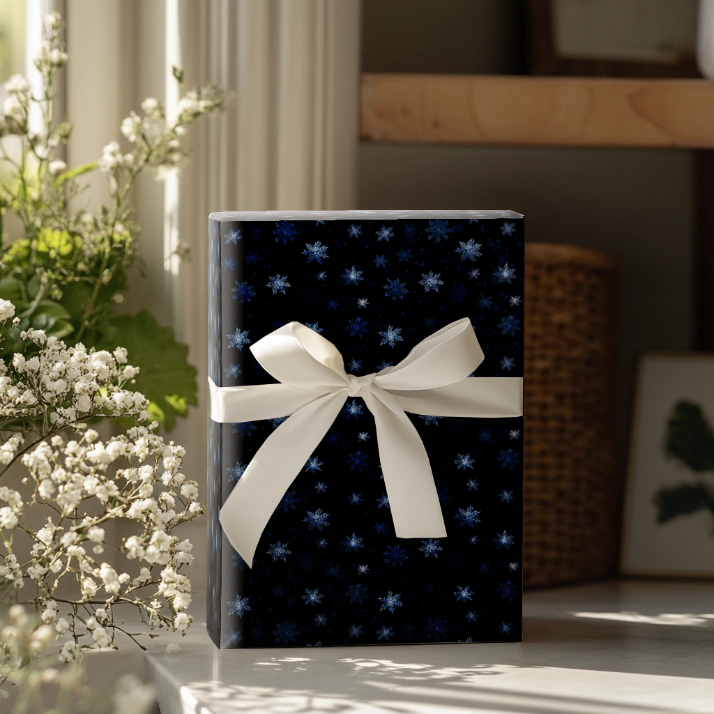 Stars Through the Cedars Wrapping Paper