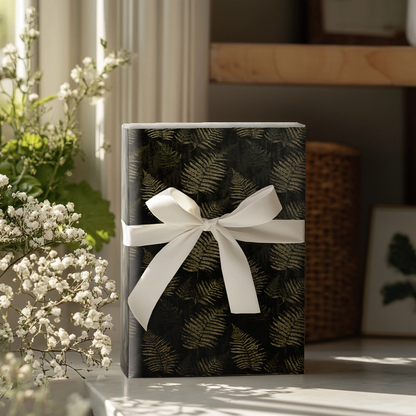 Verdant Leaves Wrapping Paper