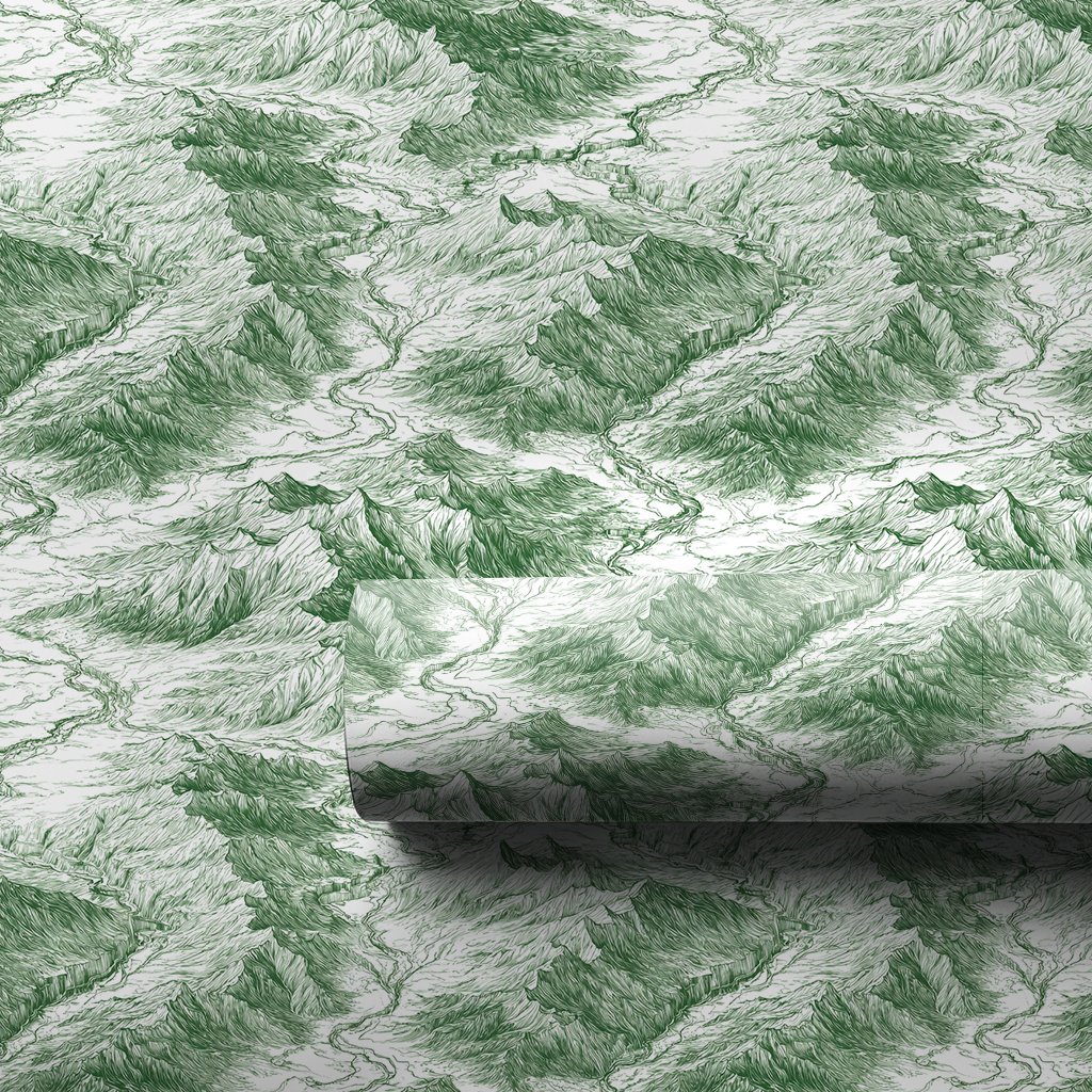 Green Ways Wrapping Paper