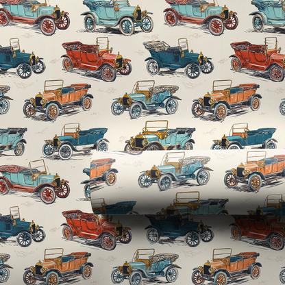 Classic Drive Wrapping Paper
