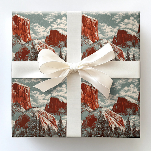 Yosemite Winter Wrapping Paper