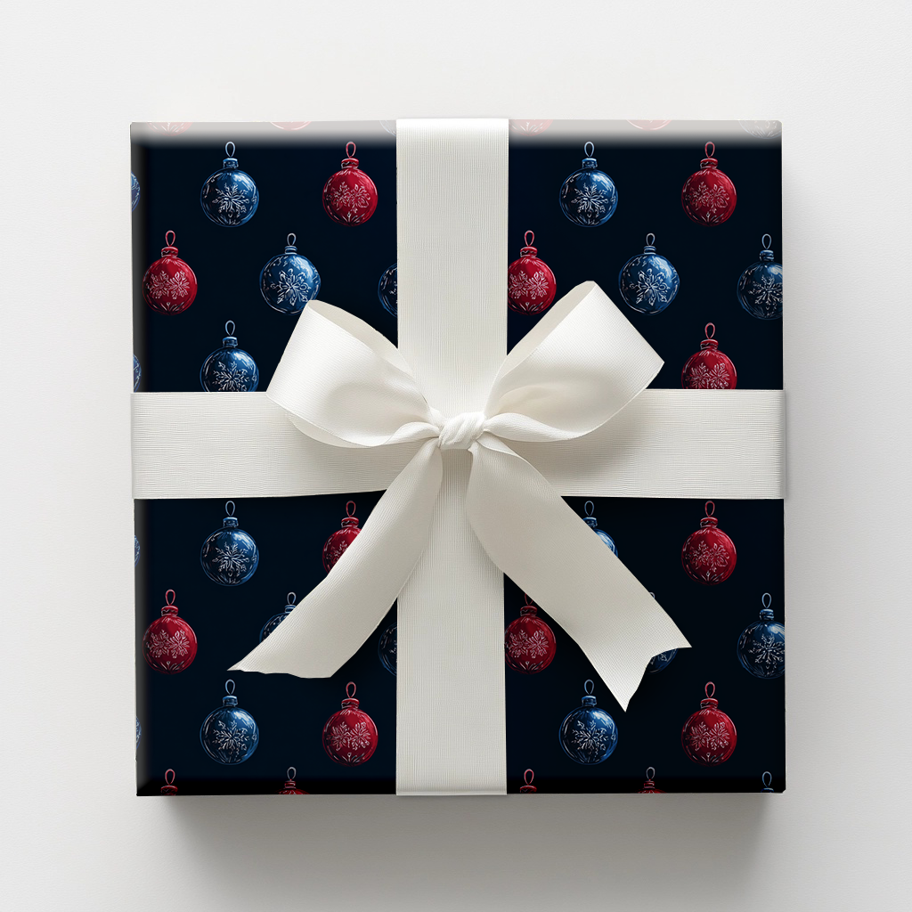 Big Bend Baubles Wrapping Paper