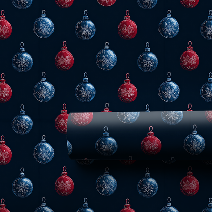 Big Bend Baubles Wrapping Paper