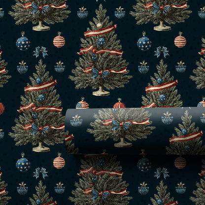 Banner Hill Wrapping Paper