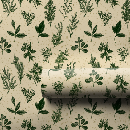 Green and Bright Wrapping Paper