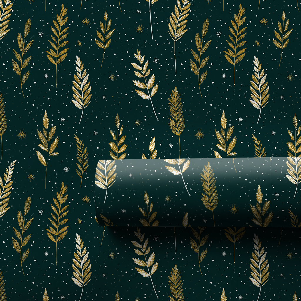 Winter Wheat Wrapping Paper