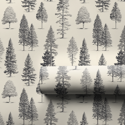 Present Pine Wrapping Paper