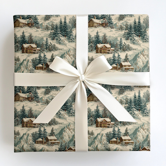 Iceton Village Wrapping Paper