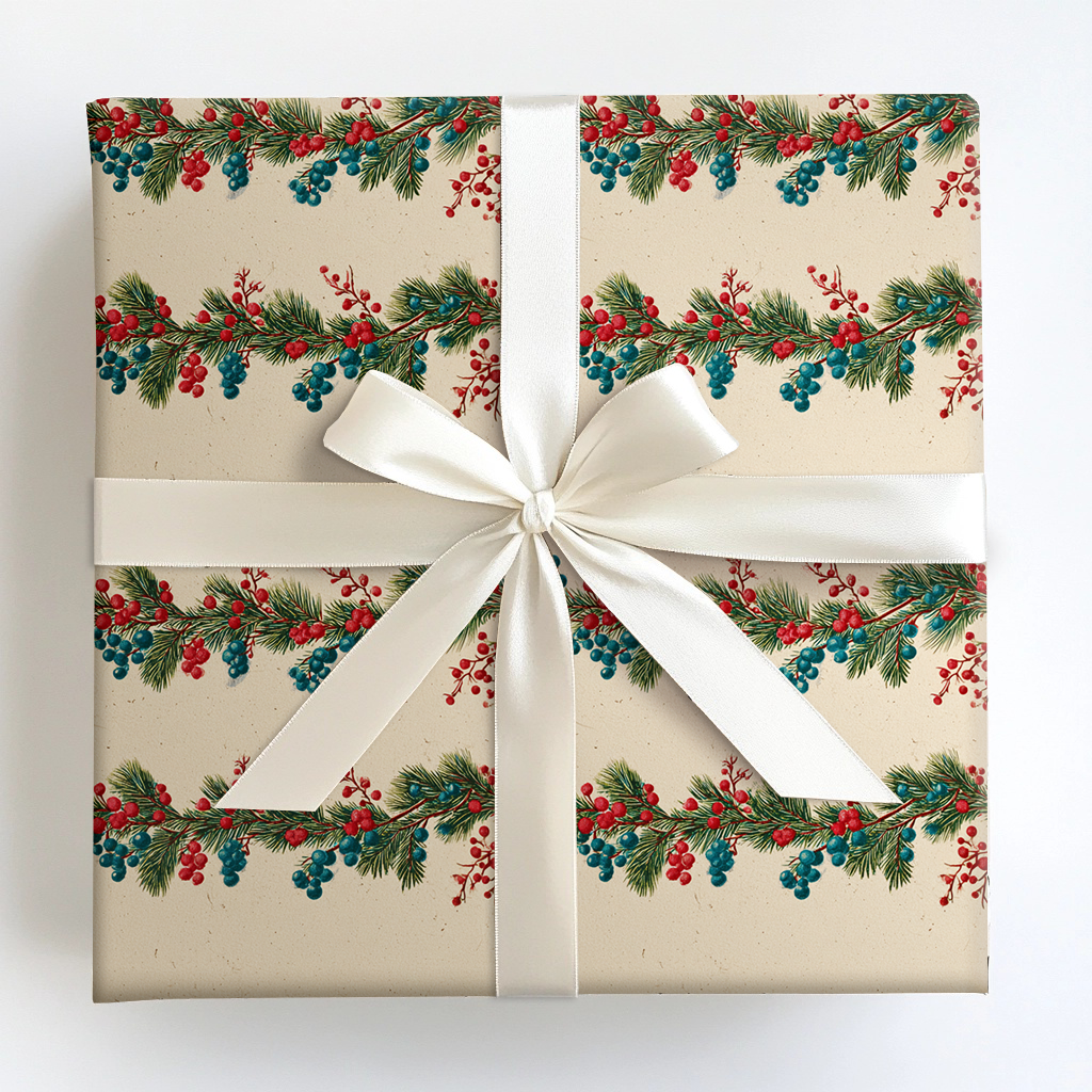 Baubleberry Wrapping Paper