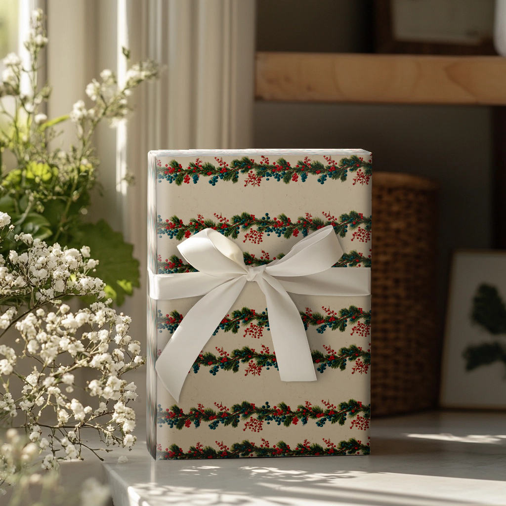 Baubleberry Wrapping Paper