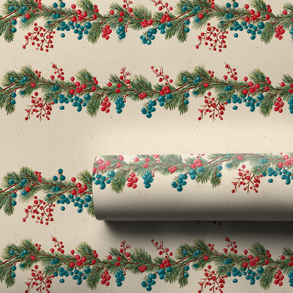 Baubleberry Wrapping Paper