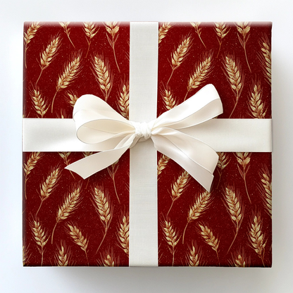 Wheat Wishes Wrapping Paper