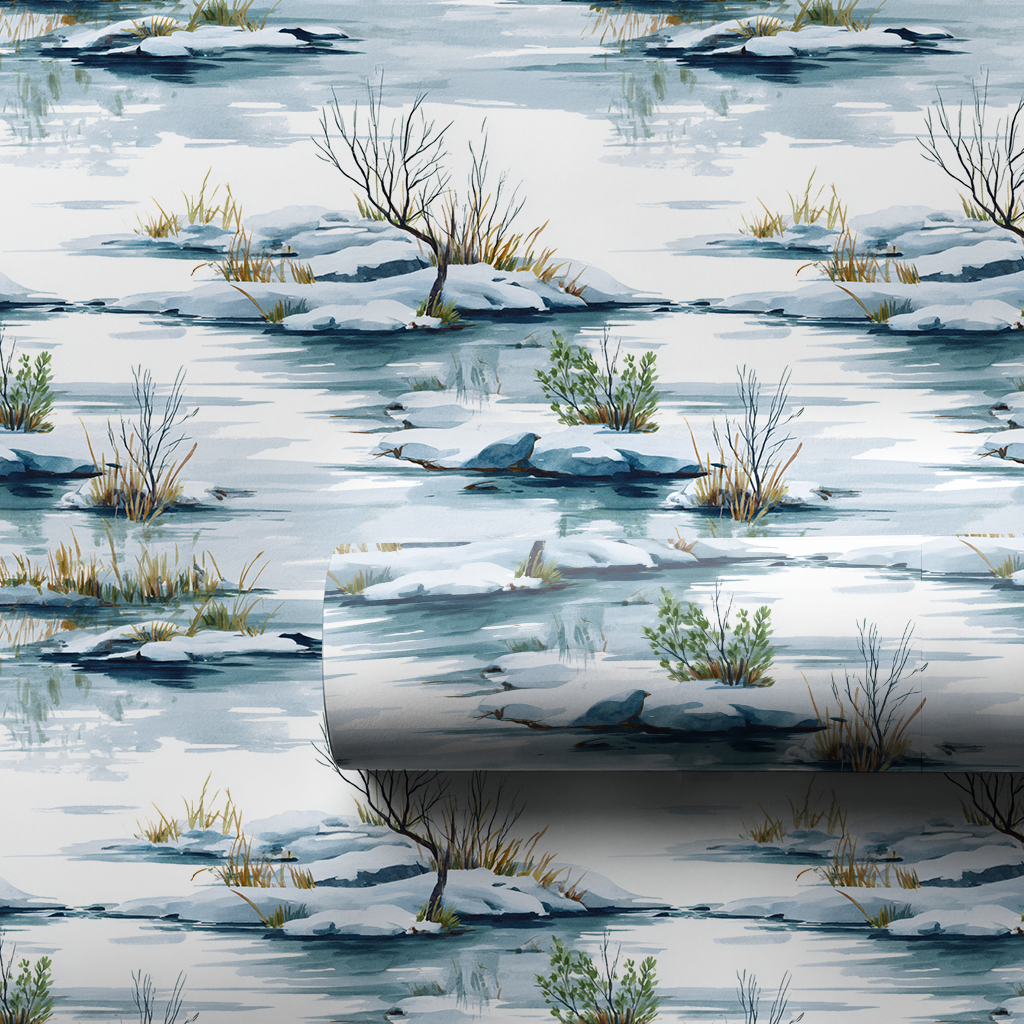 Cedar Creek Christmas Wrapping Paper