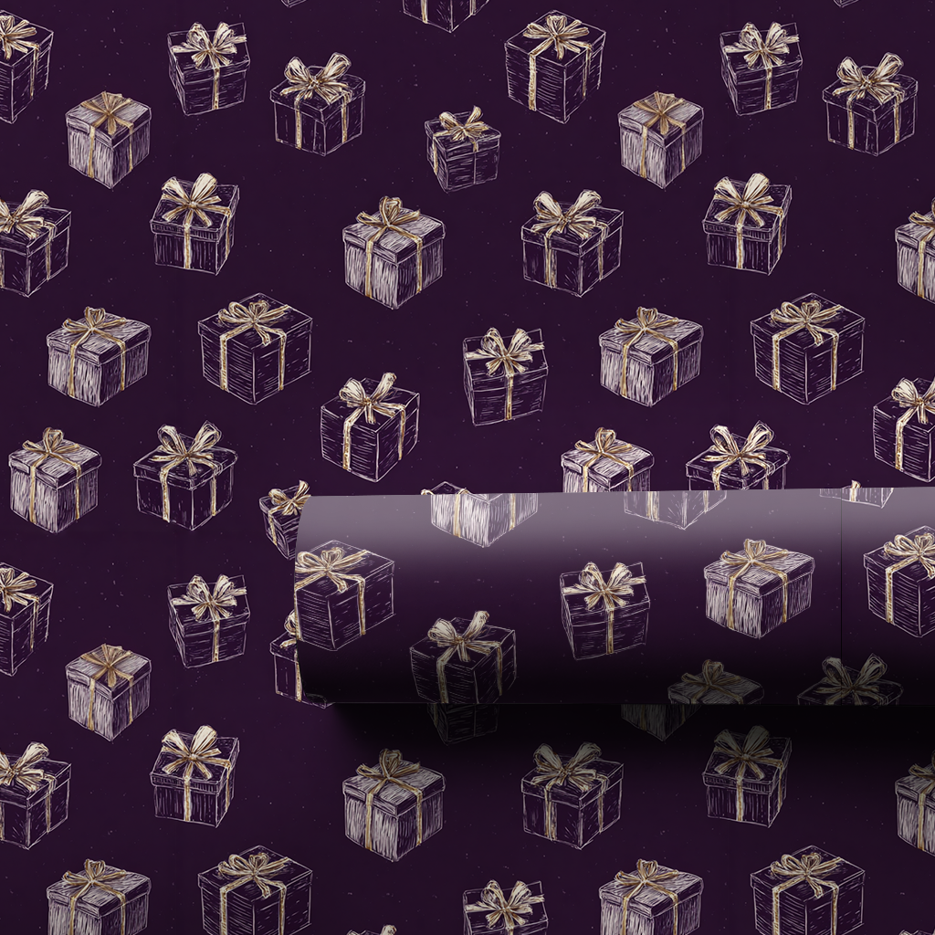 Orchid Gift Wrapping Paper