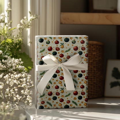 Jingle Jive Lane Wrapping Paper