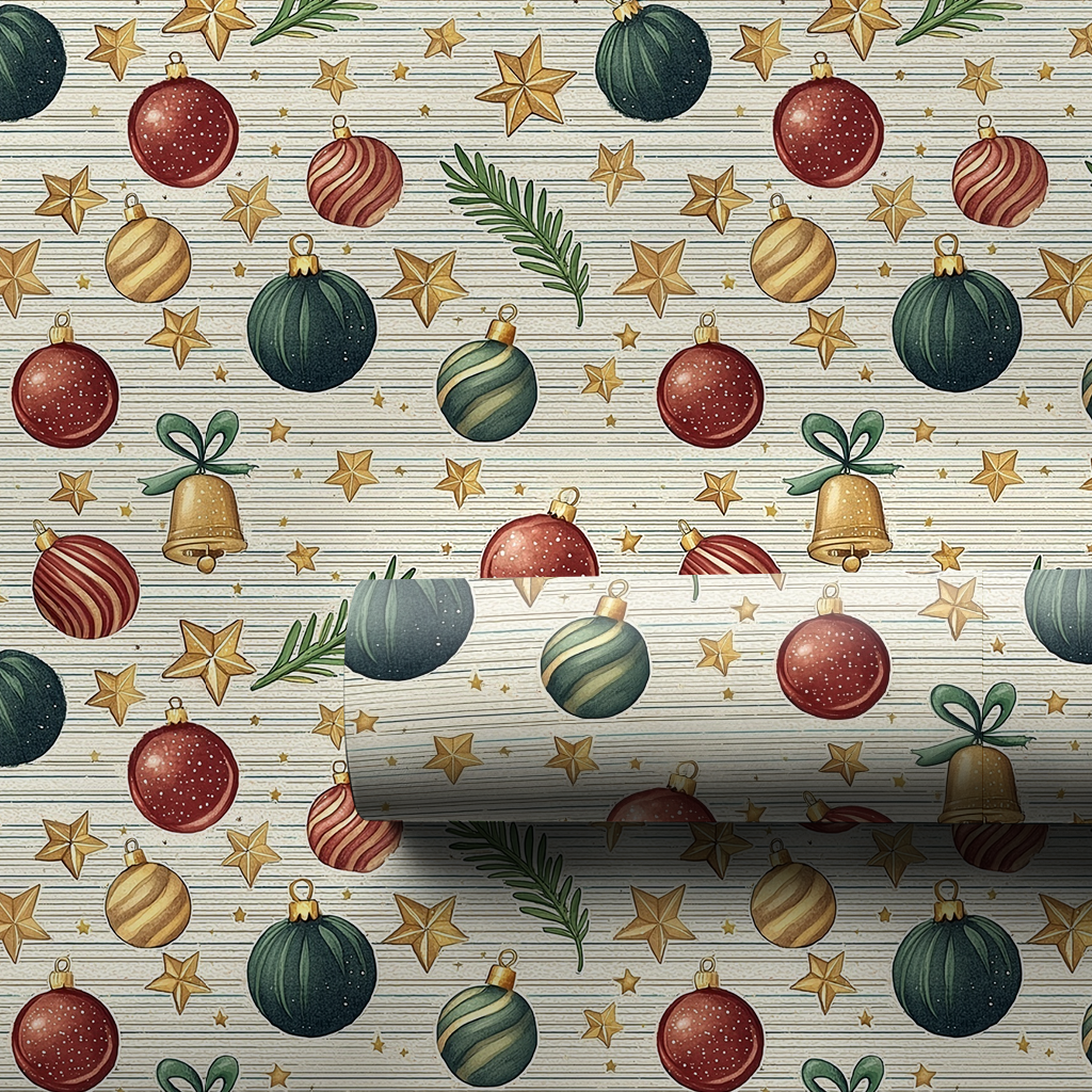 Jingle Jive Lane Wrapping Paper