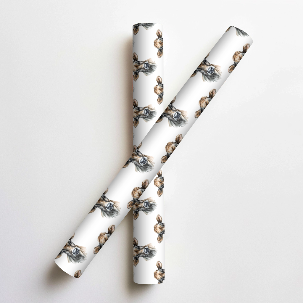 Rough Pasture Wrapping Paper