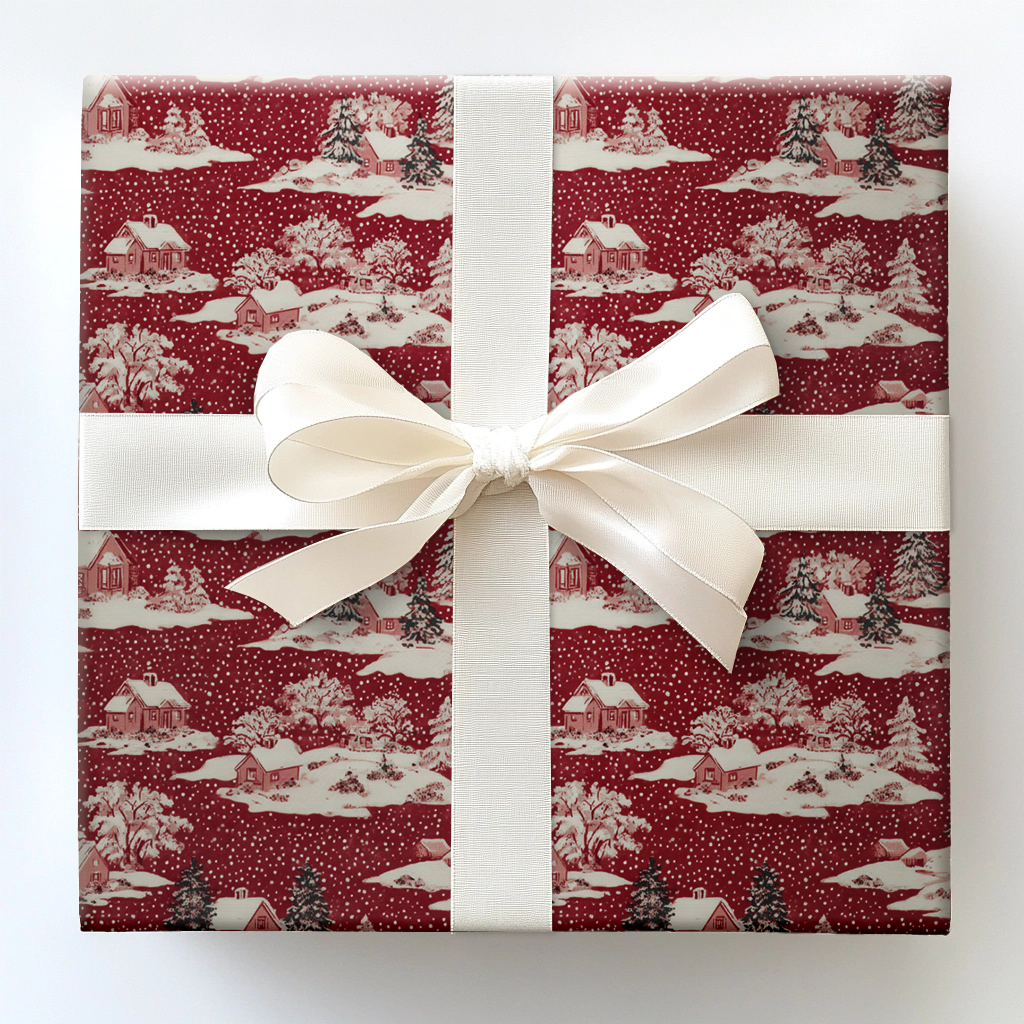 Candleford Frost Wrapping Paper