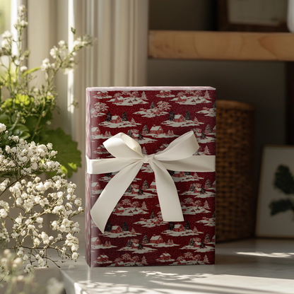 Candleford Frost Wrapping Paper