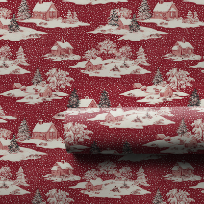 Candleford Frost Wrapping Paper