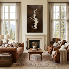 The Chesapeake Bay - Metal Wall Art - Umber - Anthem Classic (2)