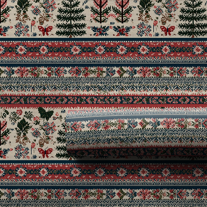 Snowman Stitch Wrapping Paper