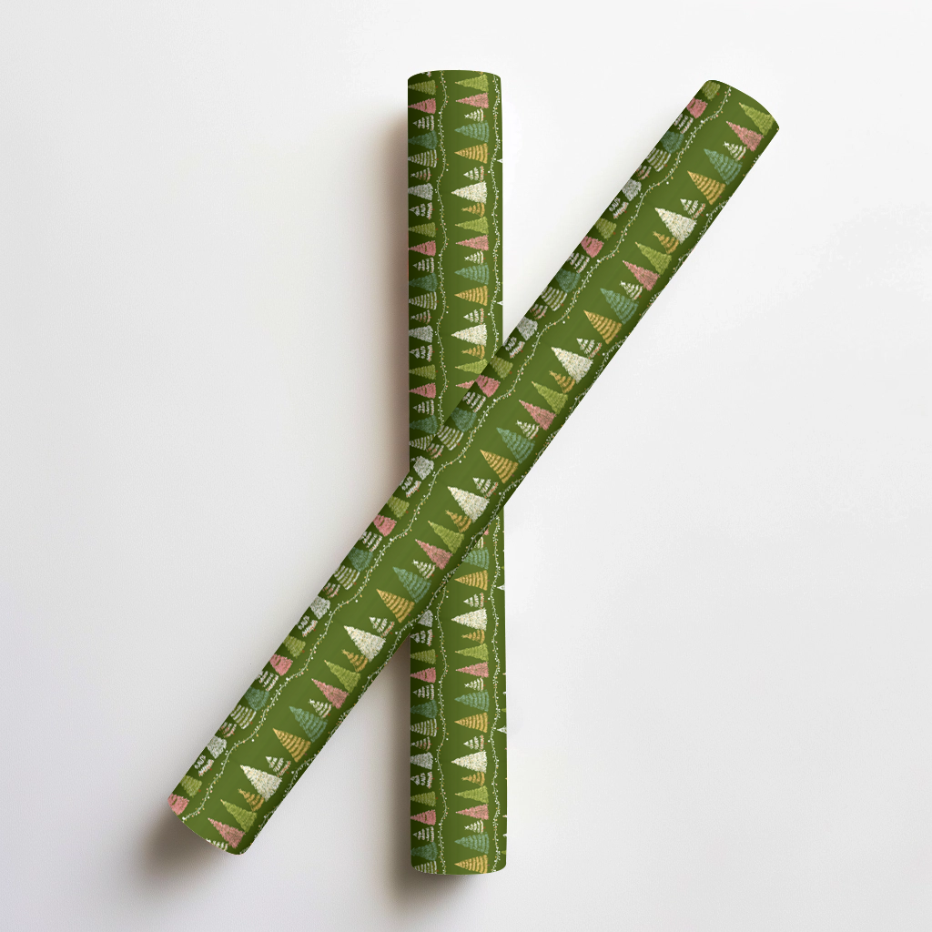 Botanical Glow Wrapping Paper