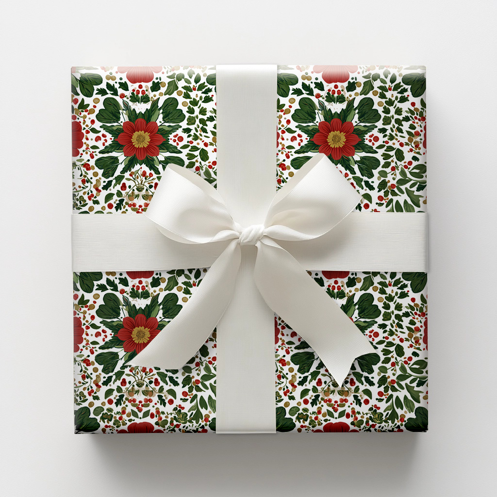 Monticello Mirror Wrapping Paper