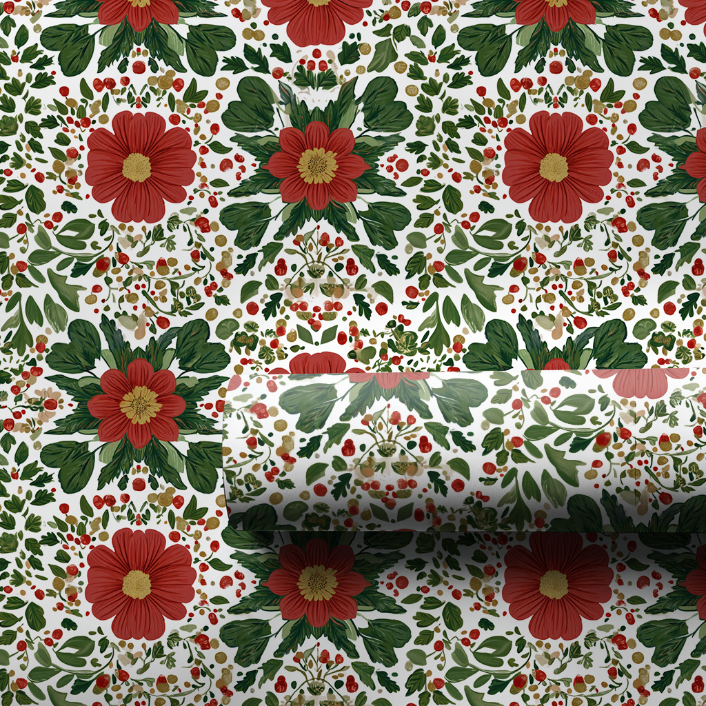 Monticello Mirror Wrapping Paper