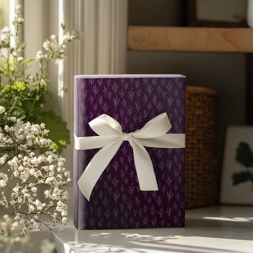 Lavender Lane Wrapping Paper