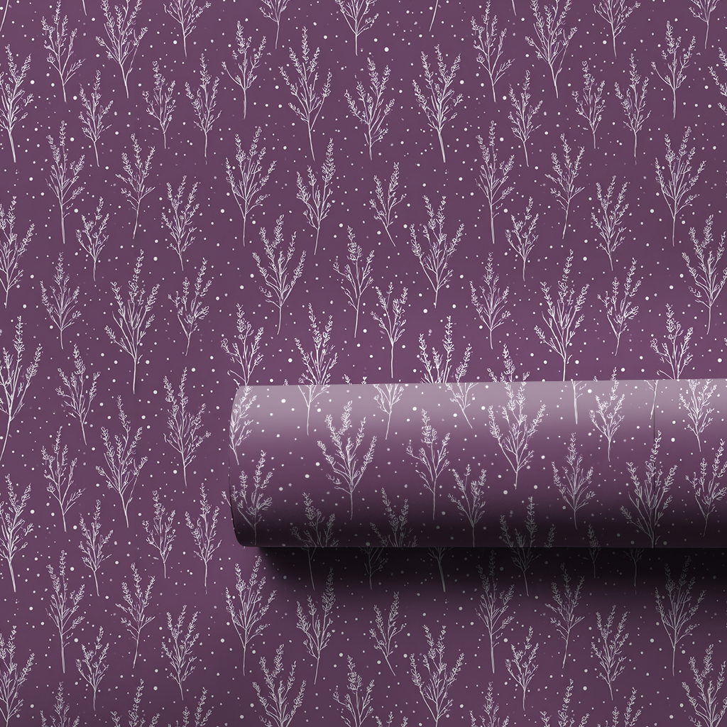 Lavender Lane Wrapping Paper