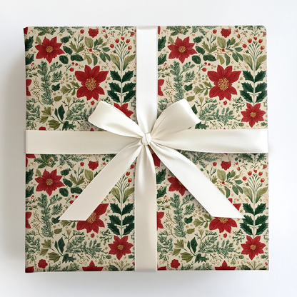 Winter Garden Wrapping Paper