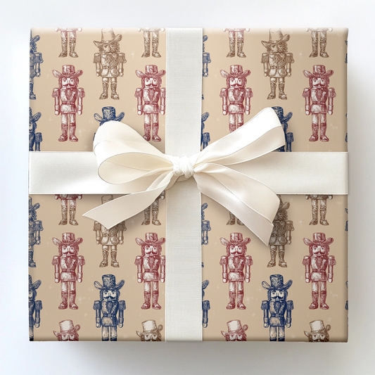 Handsome Hat Wrapping Paper