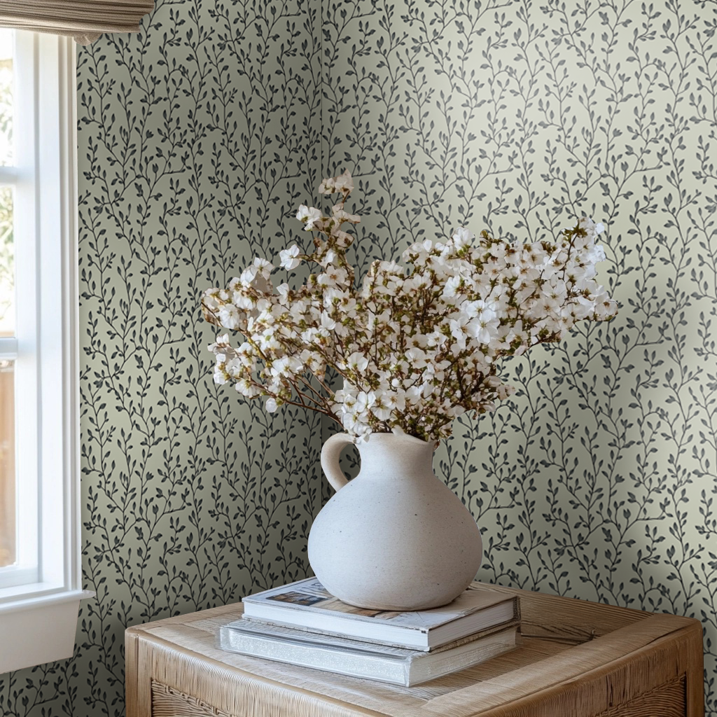 Ashford Floral Wallpaper