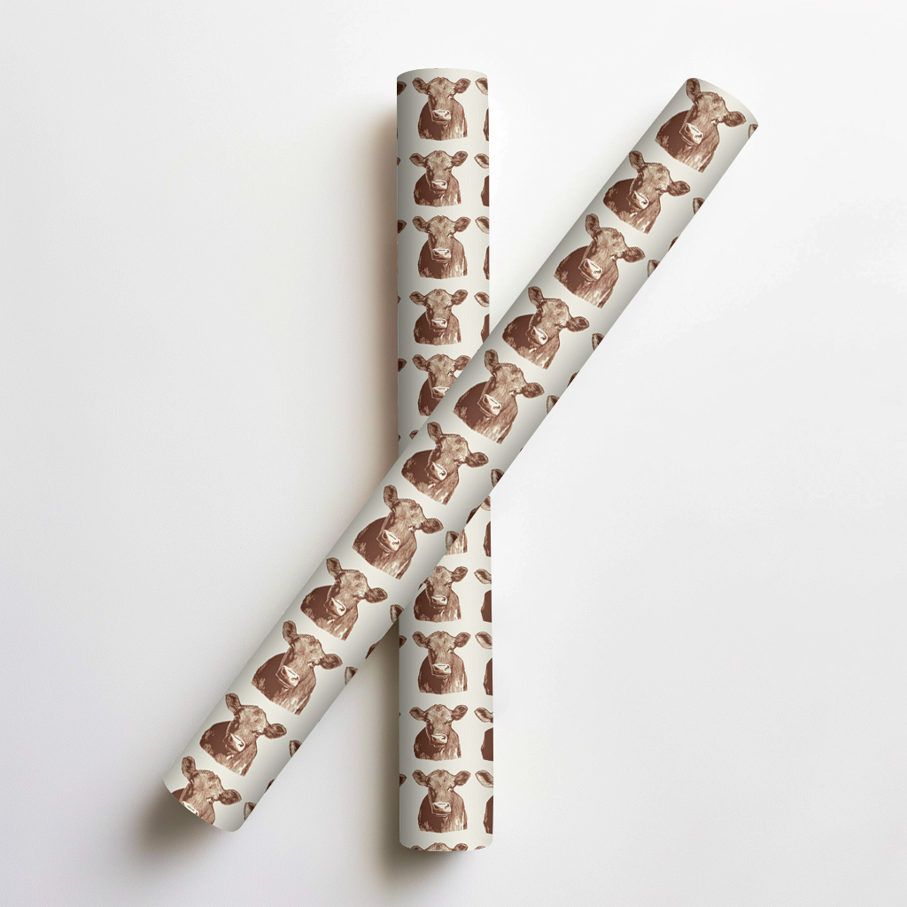 Chesney Cow Wrapping Paper