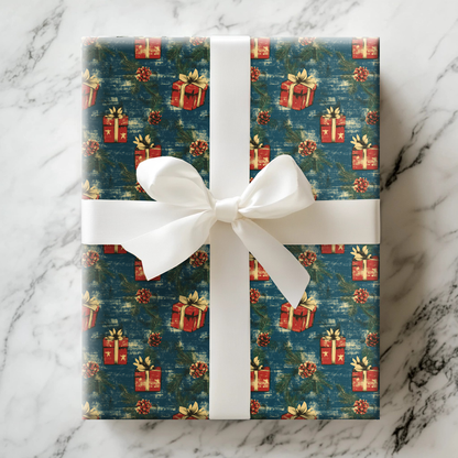 Dusty Jean Wrapping Paper