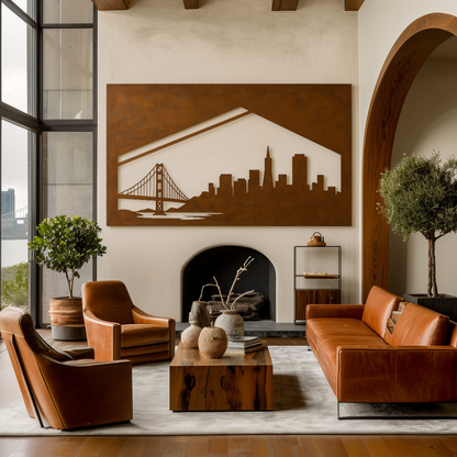 The Golden Gate - Metal Wall Art