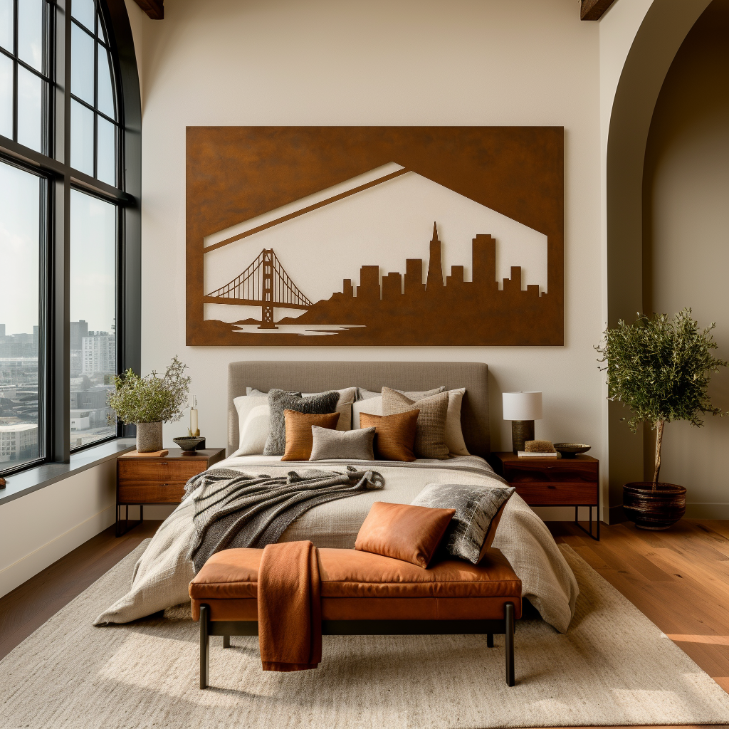 The Golden Gate - Metal Wall Art