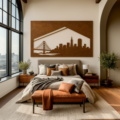 The Golden Gate - Metal Wall Art