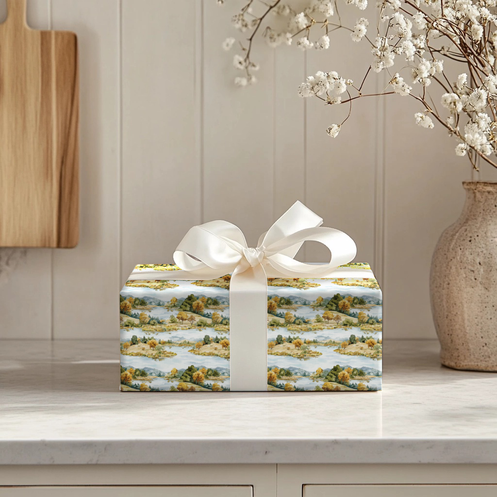 Harcourt Wrapping Paper