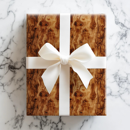 Montgomery Burl Wrapping Paper