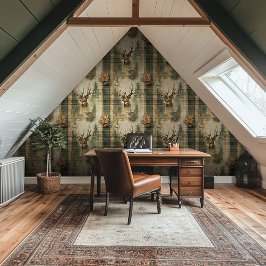 Outlaw Antlers Wallpaper