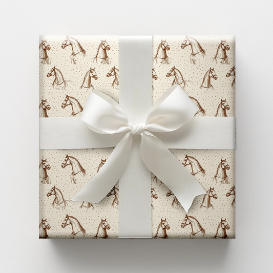 Preston Horses Wrapping Paper