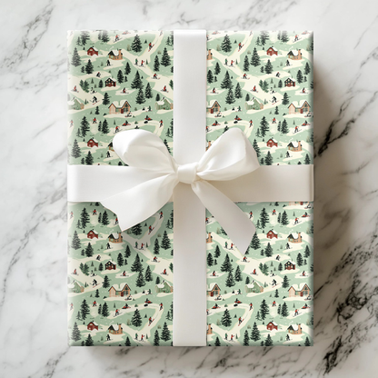 Sloping Wrapping Paper