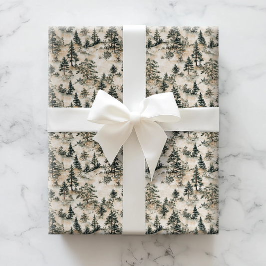 Wyatt Wintergreen Wrapping Paper