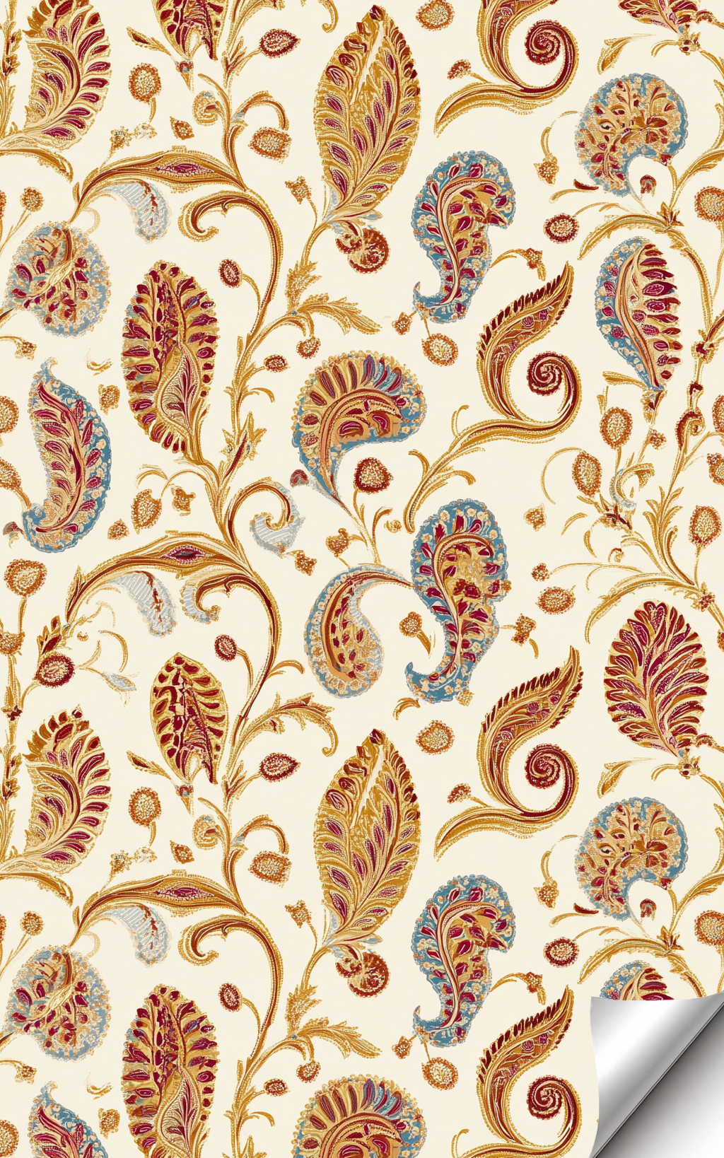 Fenwick Paisley Wallpaper