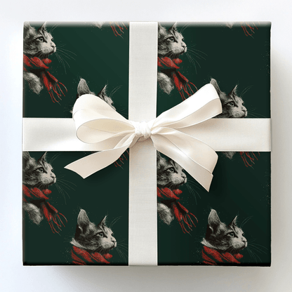 Cozy Kitten Wrapping Paper - Anthem Classic