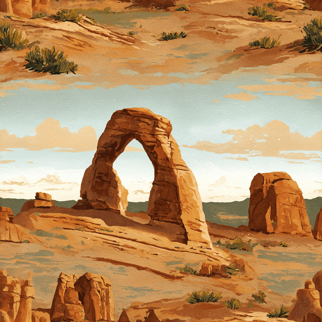 Delicate Arch Wallpaper - Anthem Classic