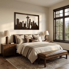 Emerald City - Metal Wall Art - Umber - Anthem Classic