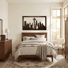 Emerald City - Metal Wall Art - Umber - Anthem Classic